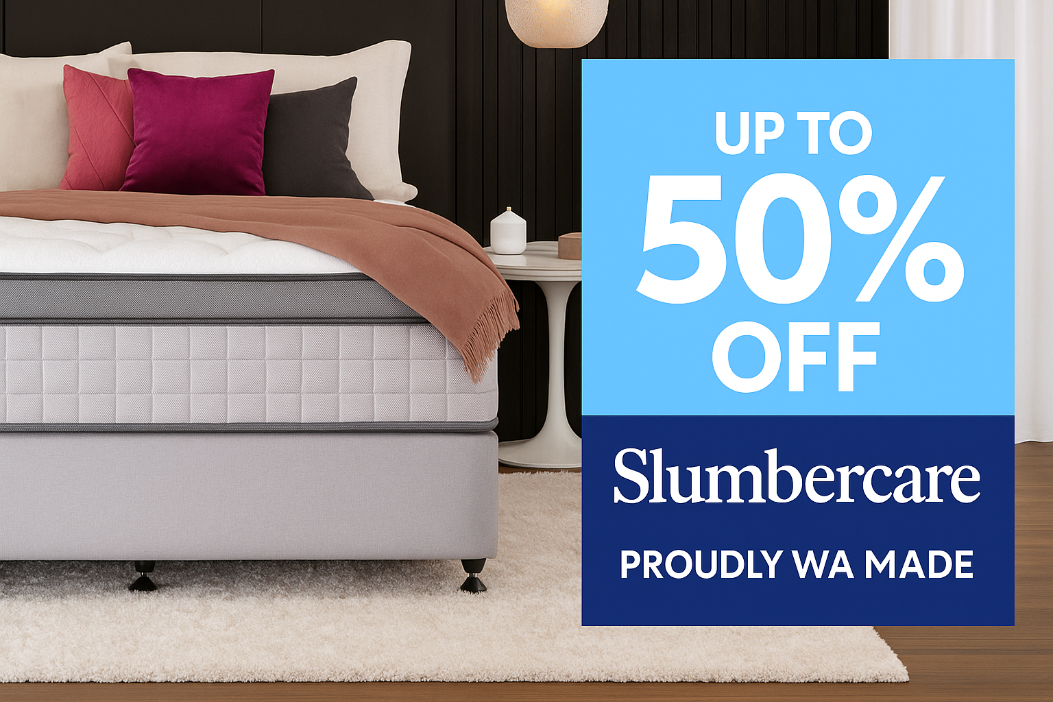 Slumbercare Mattress Sale – 50% Off