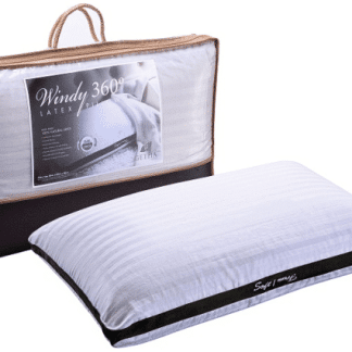 Getha Latex Pillow Windy 360 available at The Back and Neck Bed Shop in Perth