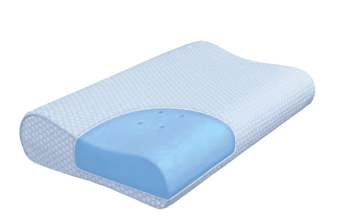 Shop the Mlily Sensipolar Gel Fusion Contour Pillow available at The Back and Neck Bed Shop