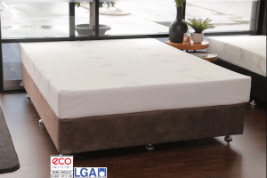 Sleepwhisperer 20cm Firm SpineAlign Latex Mattress D80 available online or in-store at The Back and Neck Bed Shop