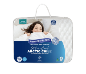 Arctic Chill Waterproof Mattress Protector available at The Back and Neck Bed Shop in Perth