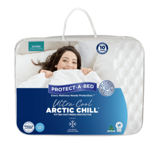Arctic Chill Waterproof Mattress Protector available at The Back and Neck Bed Shop in Perth