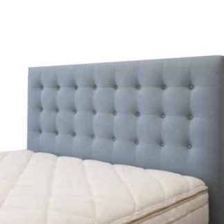 Regent Headboard in Warwick Vegas Seafoam by Lounge Innovations available online and in-store at The Back and Neck Bed Shop