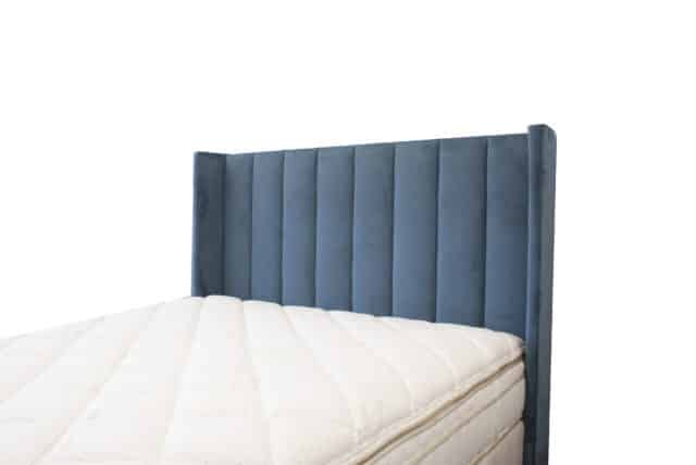 Trend Headboard in Warwick Regis Ocean by Lounge Innovations available online and in-store at The Back and Neck Bed Shop