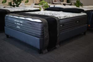 Sideview of Slumbercorp Artisan Avoir Mattress available at The Back and Neck Bed Shop