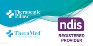 Therapeutic Pillow is a registered provider of therapeutic products for the National Disability Insurance Scheme (NDIS) banner