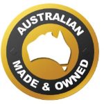 Australian Made & Owned graphic