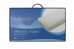 Loralei Memory Foam Slimline Pillow