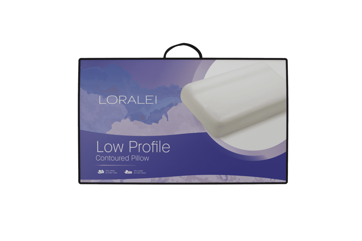 Loralei Low Profile Contoured Pillow