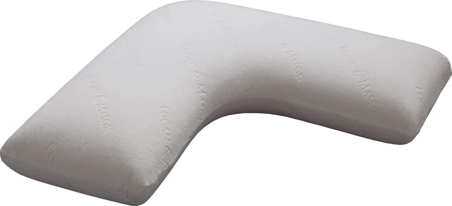 VShape Memory Foam Pillow Back and Neck